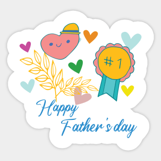 Fathers Day Sticker